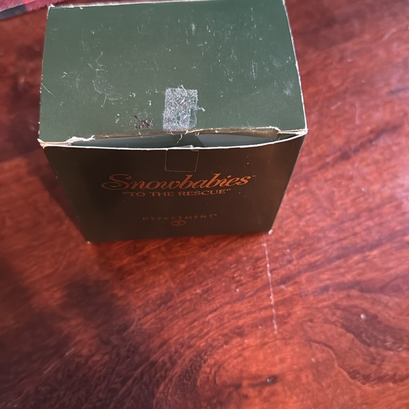 Department 56 Miniature Snowbaby  “To The Rescue” Firefighter Figurine - Picture 6 of 6